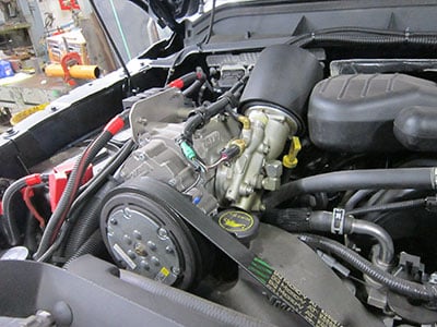 UNDERHOOD compressor