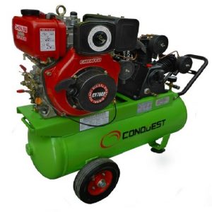 Hobby diesel air compressor