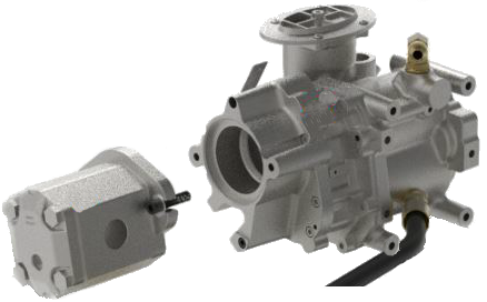 Hydraulic store air compressor