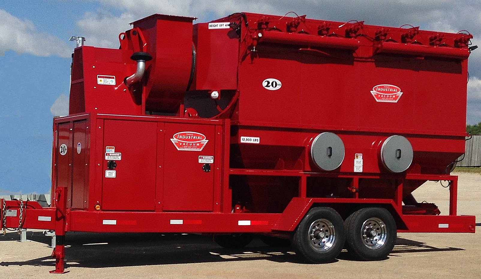 QPS mobile dust collection machine for sandblasting work