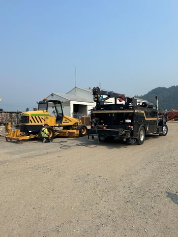 Chris tire repair LoneTrack_wLogos