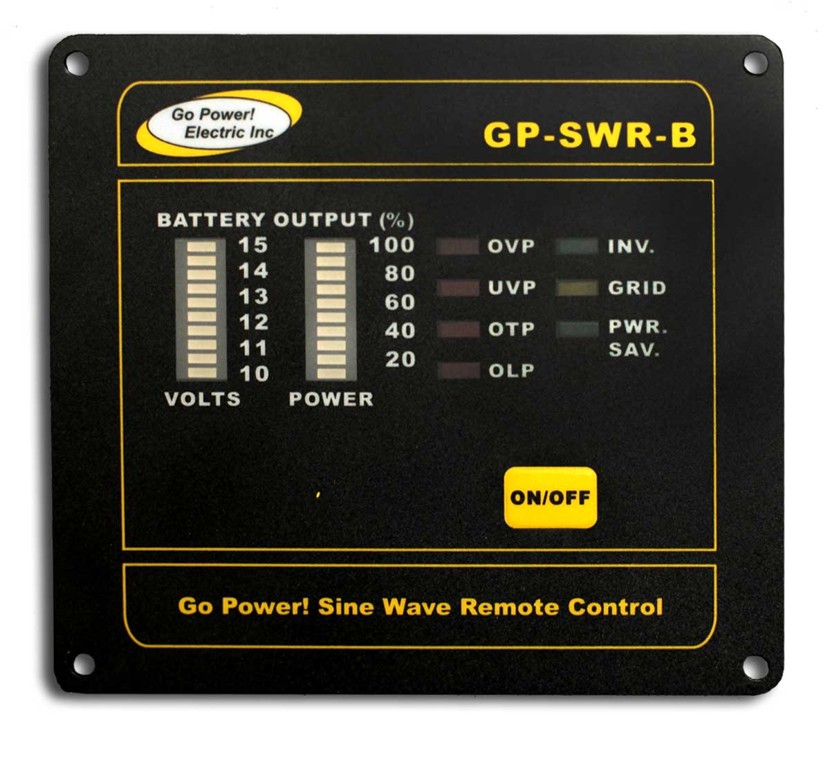 Power Inverter Remote Control Panel