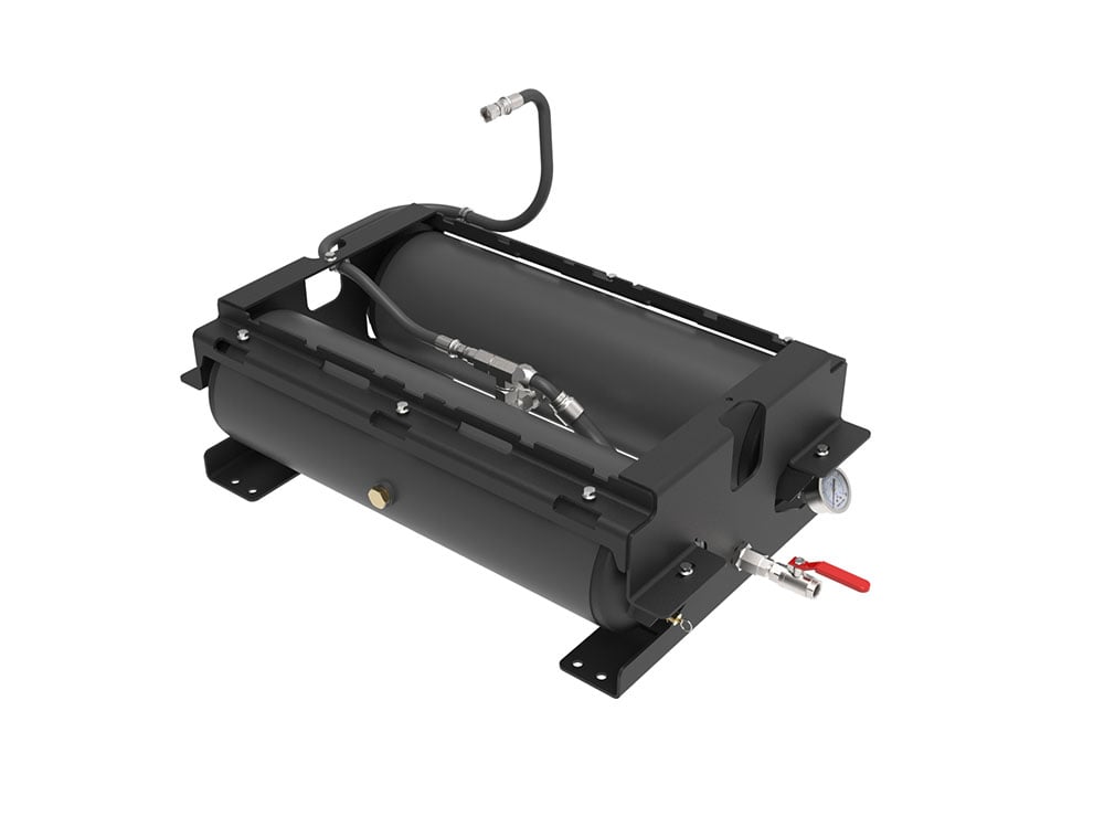 Dual 6-Gallon Air Receiver Tanks