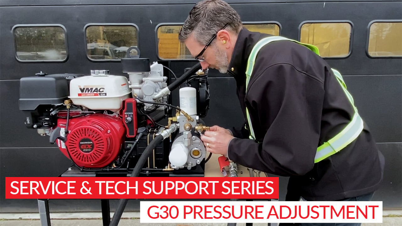 VMAC G30 Pressure Adjustment