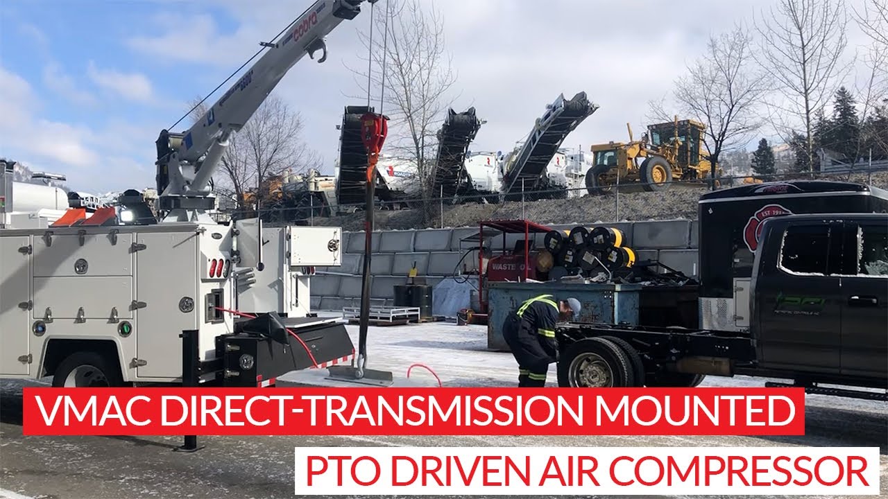VMAC Direct-Transmission Mounted PTO Driven Air Compressor
